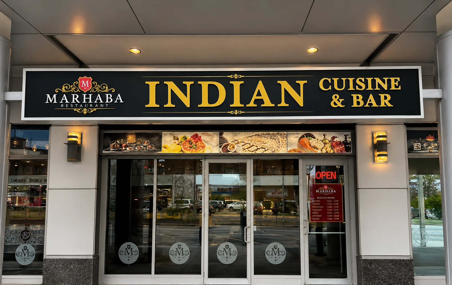 North Indian curries, saffron rice and fresh naan at Dil Tak Indian Cuisine and Bar, an Indian restaurant in downtown Toronto