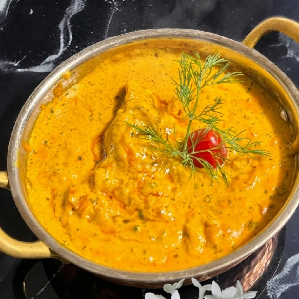 Chicken korma in a creamy cashew curry at Dil Tak Indian Cuisine and Bar in downtown Toronto